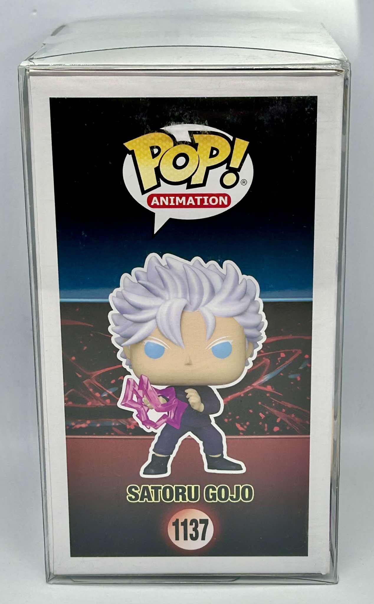 Figurine Pop Jujutsu Kaisen #1137 Satoru Gojo Hollow Purple + protector