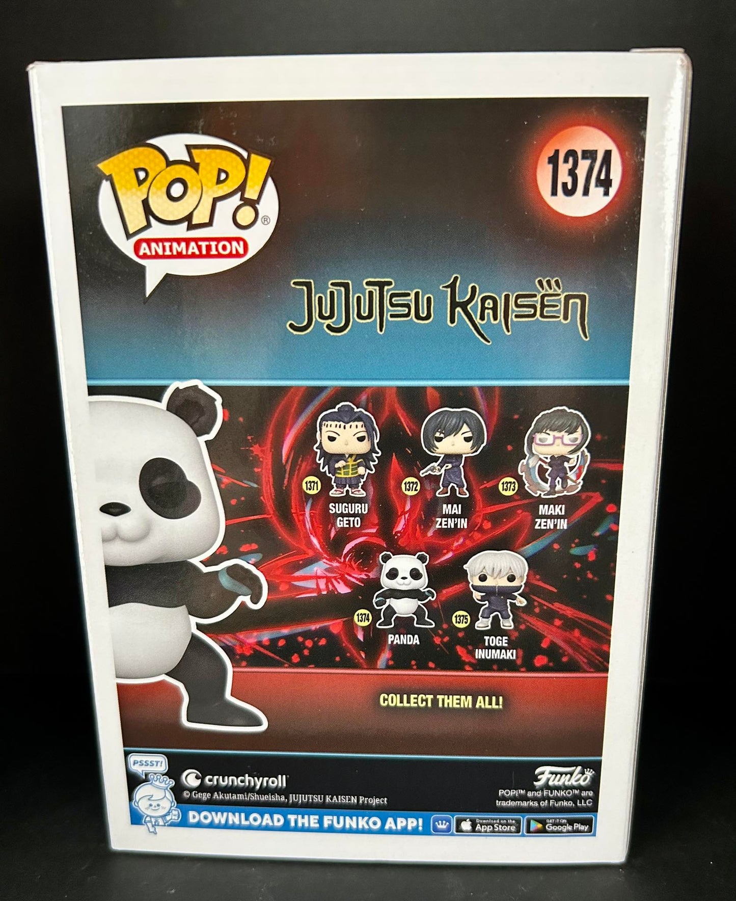 Pop-figuur Jujutsu Kaisen #1374 Panda