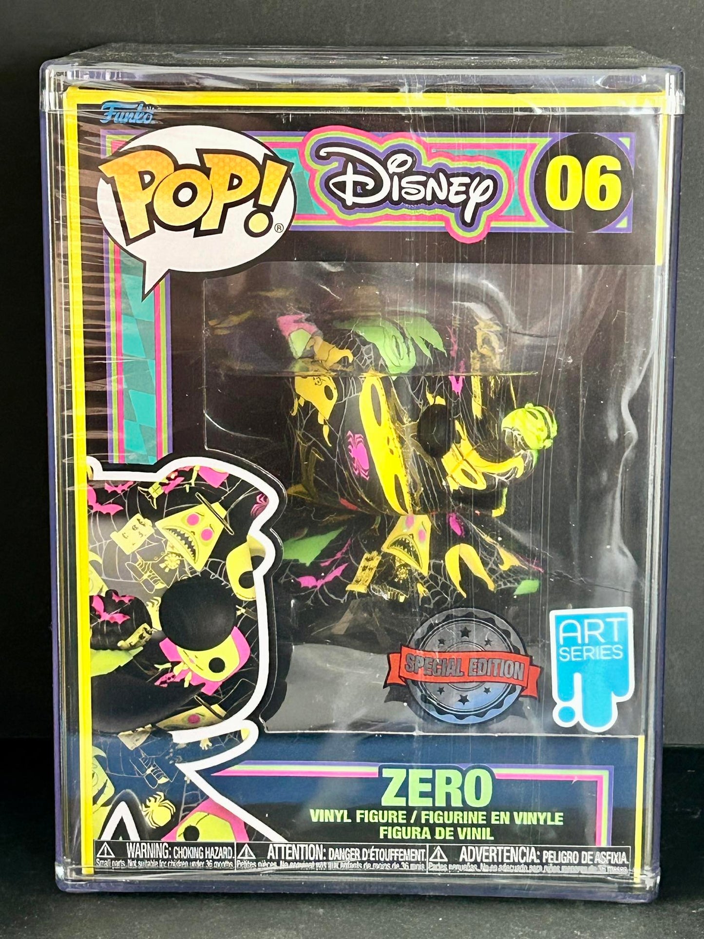 The Nightmare Before Christmas Pop Figure [Disney] #06 Zero Art Series + Box Pop Stacks