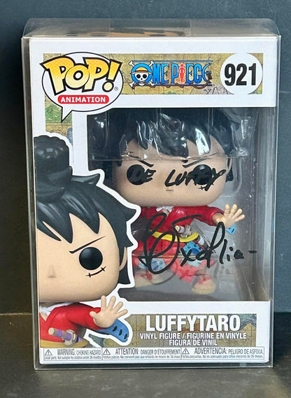 Figurine Pop One Piece #921 Luffytaro dédicacée par Stéphane Excoffier