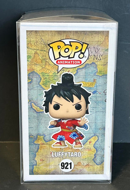 Figurine Pop One Piece #921 Luffytaro dédicacée par Stéphane Excoffier