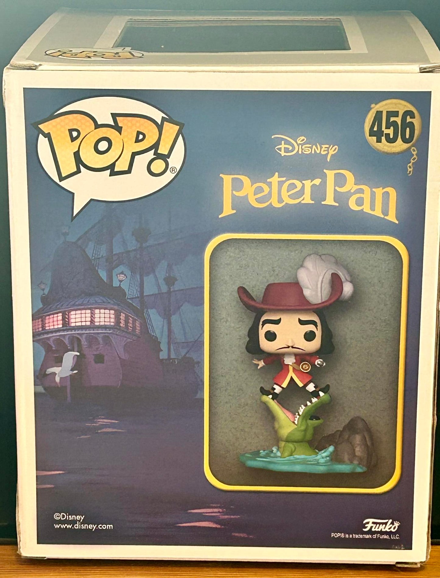 Figurine Pop Peter Pan [Disney] #456 Captain Hook and Tick-Tock