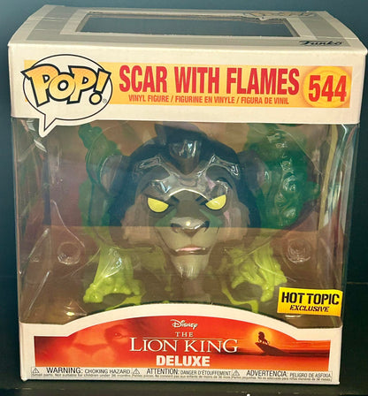 Funko Disney Treasures Le Roi Lion (2019) - Coffret Collector Exclusif Scar with Flames