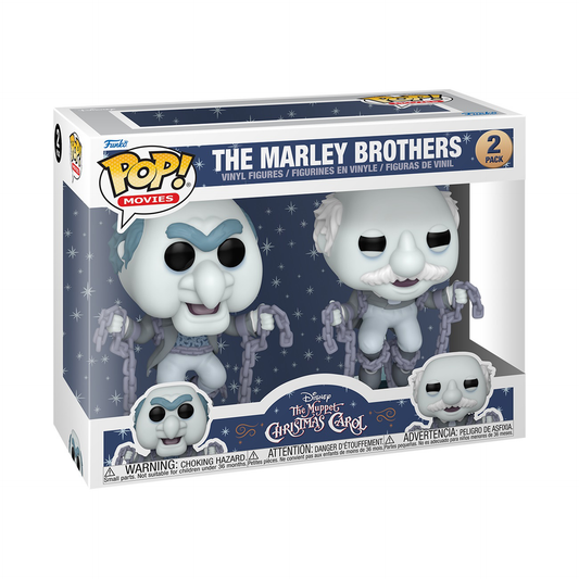 Funko Pop! 2-Pack: The Muppet Christmas Carol - Marley Brothers