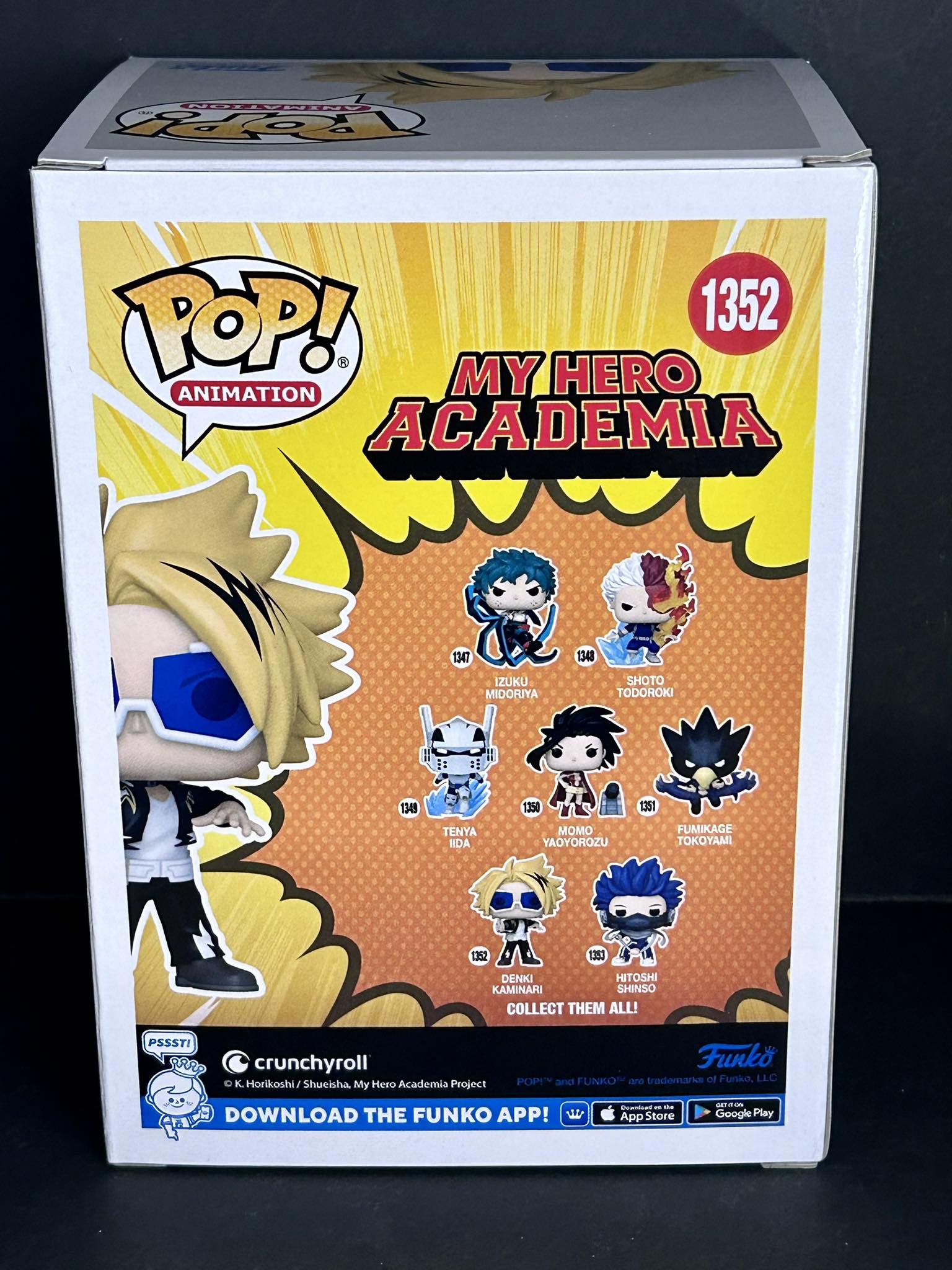 Funko Pop! Animation: My Hero Academia Denki Kaminari #1352
