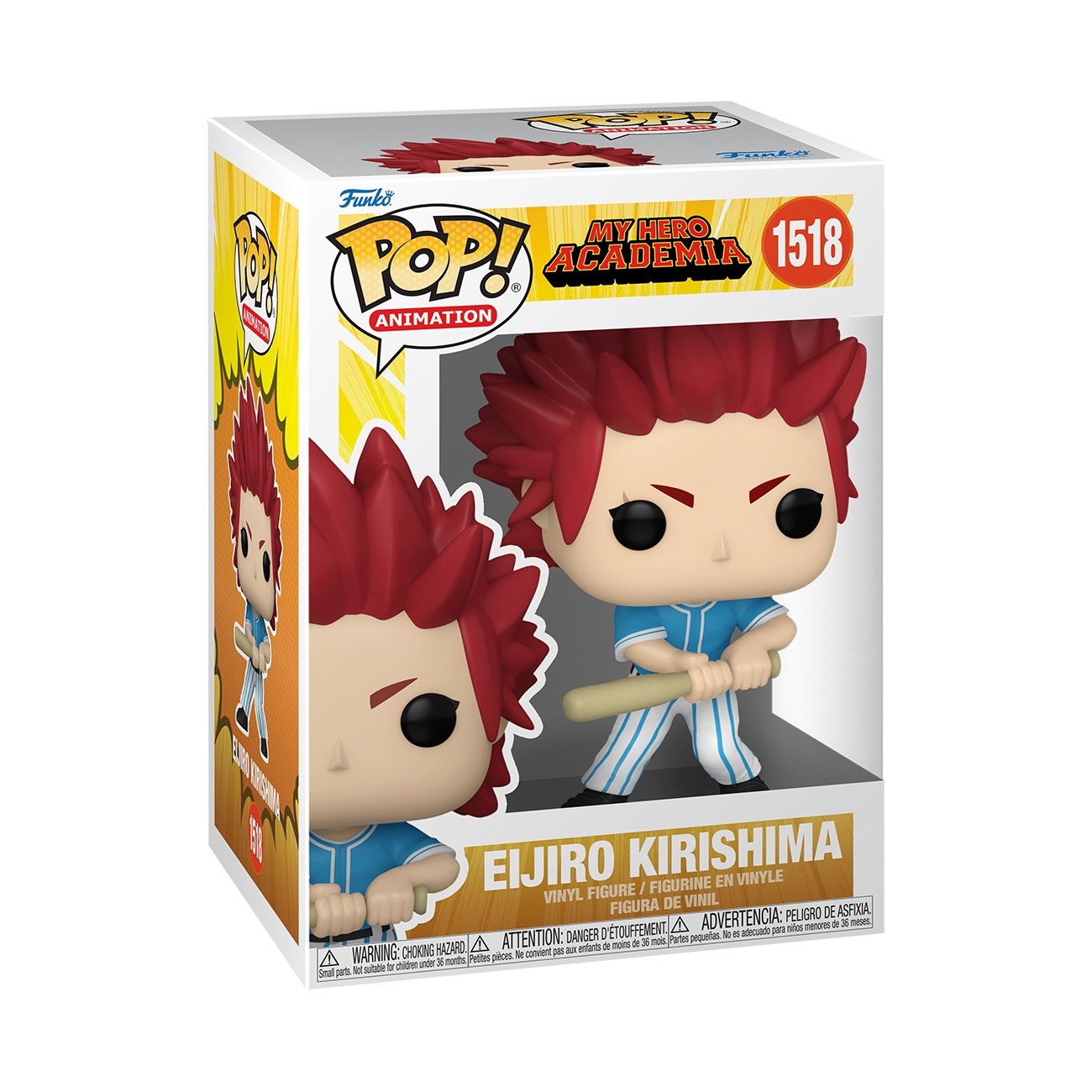 FUNKO-POP! ANIMATIE: MIJN HELD ACADEMIA: HERO LEAGUE BASEBALL - JIRO