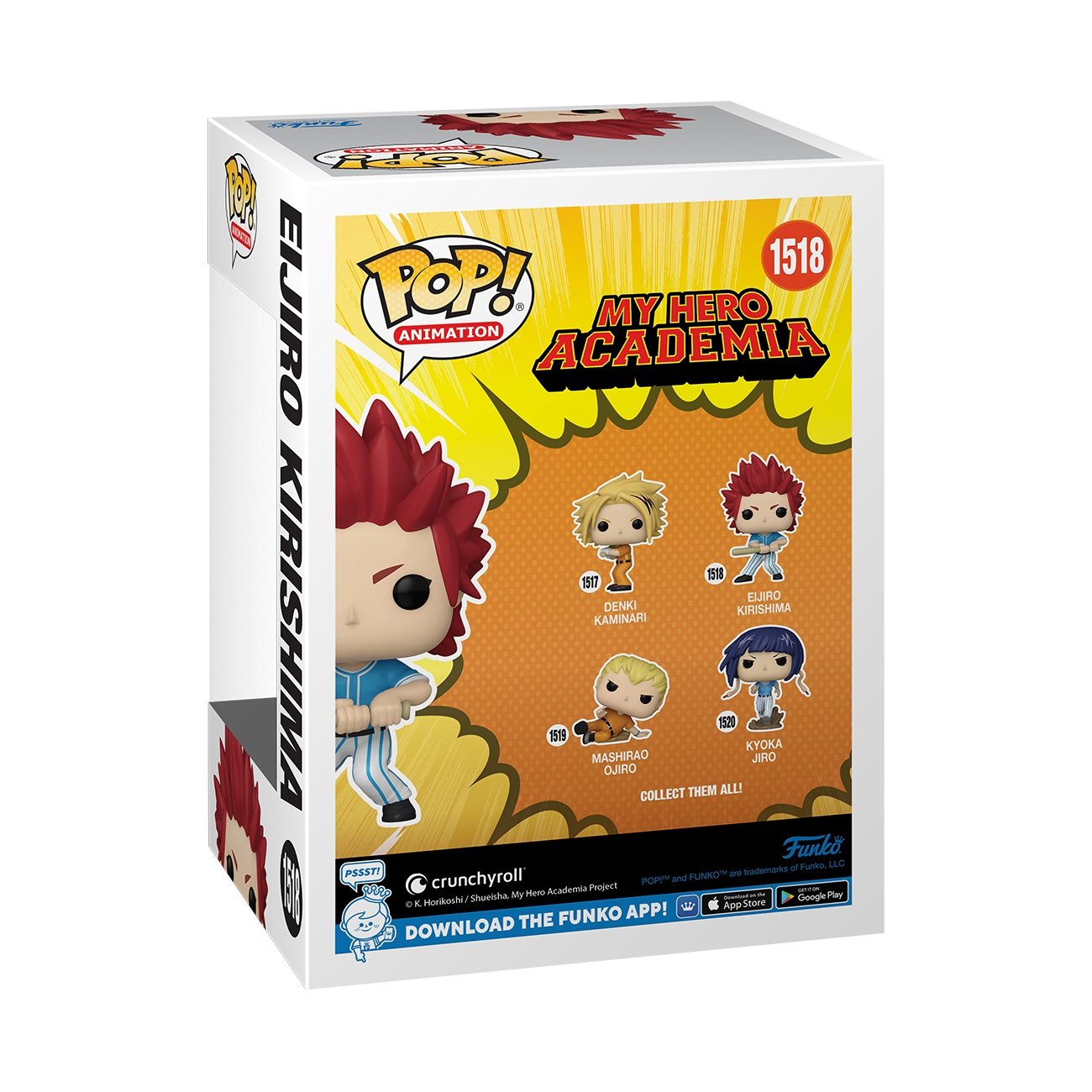 FUNKO-POP! ANIMATIE: MIJN HELD ACADEMIA: HERO LEAGUE BASEBALL - JIRO