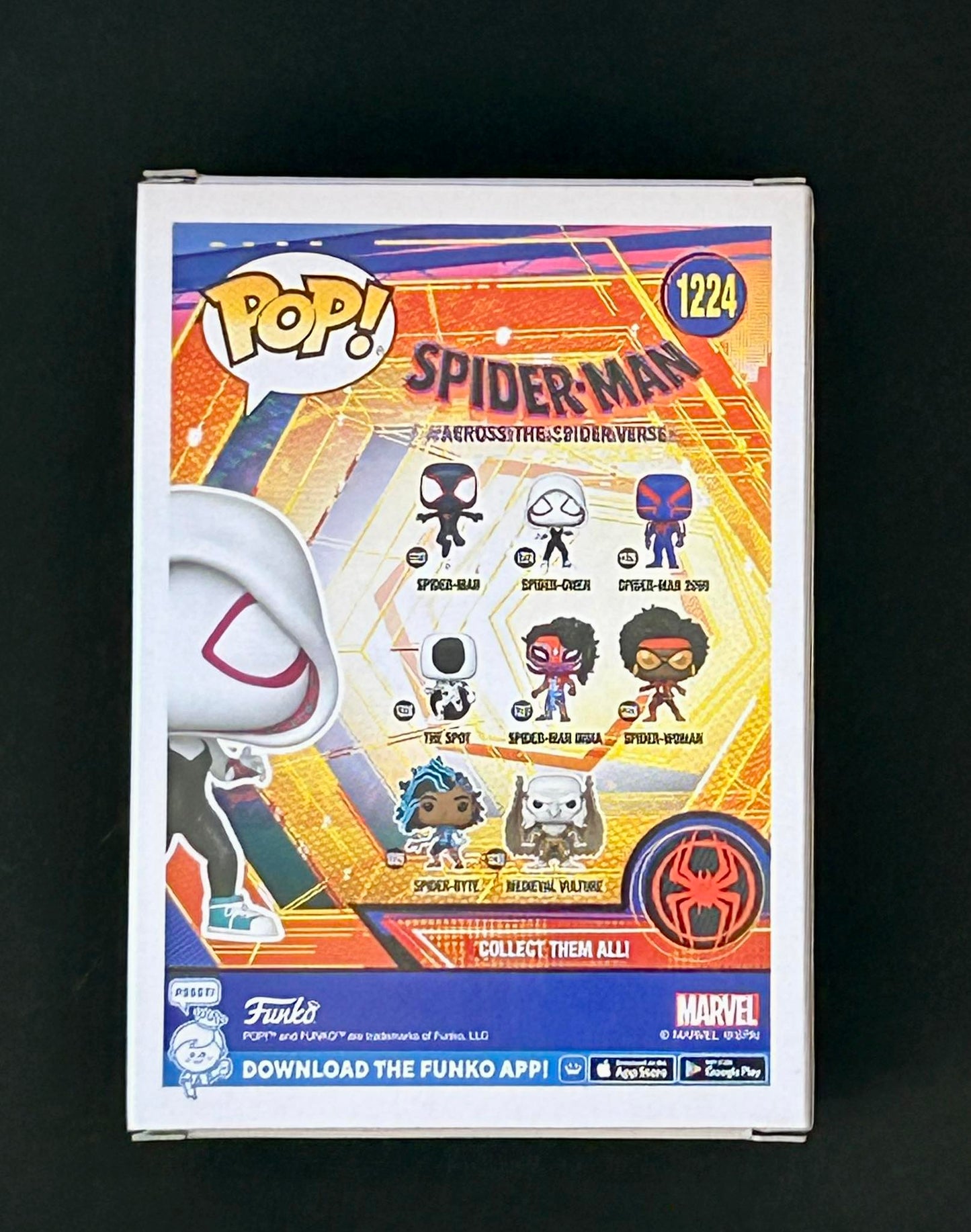 Funko pop! Animatie: Spider-Man: Across the Spider-Verse - Spider-Gwen