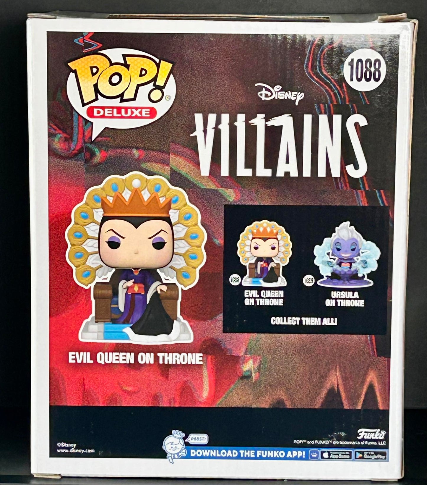 Funko Pop! Deluxe: Disney Villains - Evil Queen on Throne