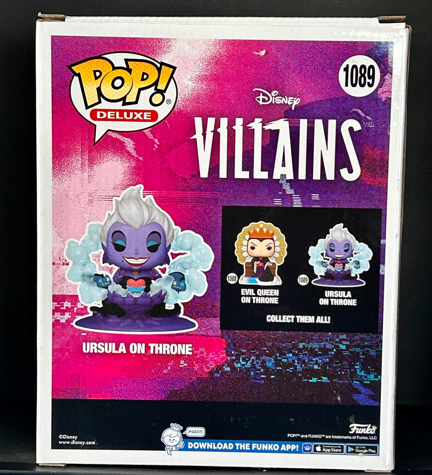 Funko Pop! Deluxe: Disney Villains - Ursula on Throne