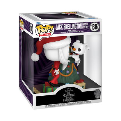 Funko Pop! Deluxe: The Nightmare Before Christmas 30th Anniversary - Jack & Zero (with Tree)