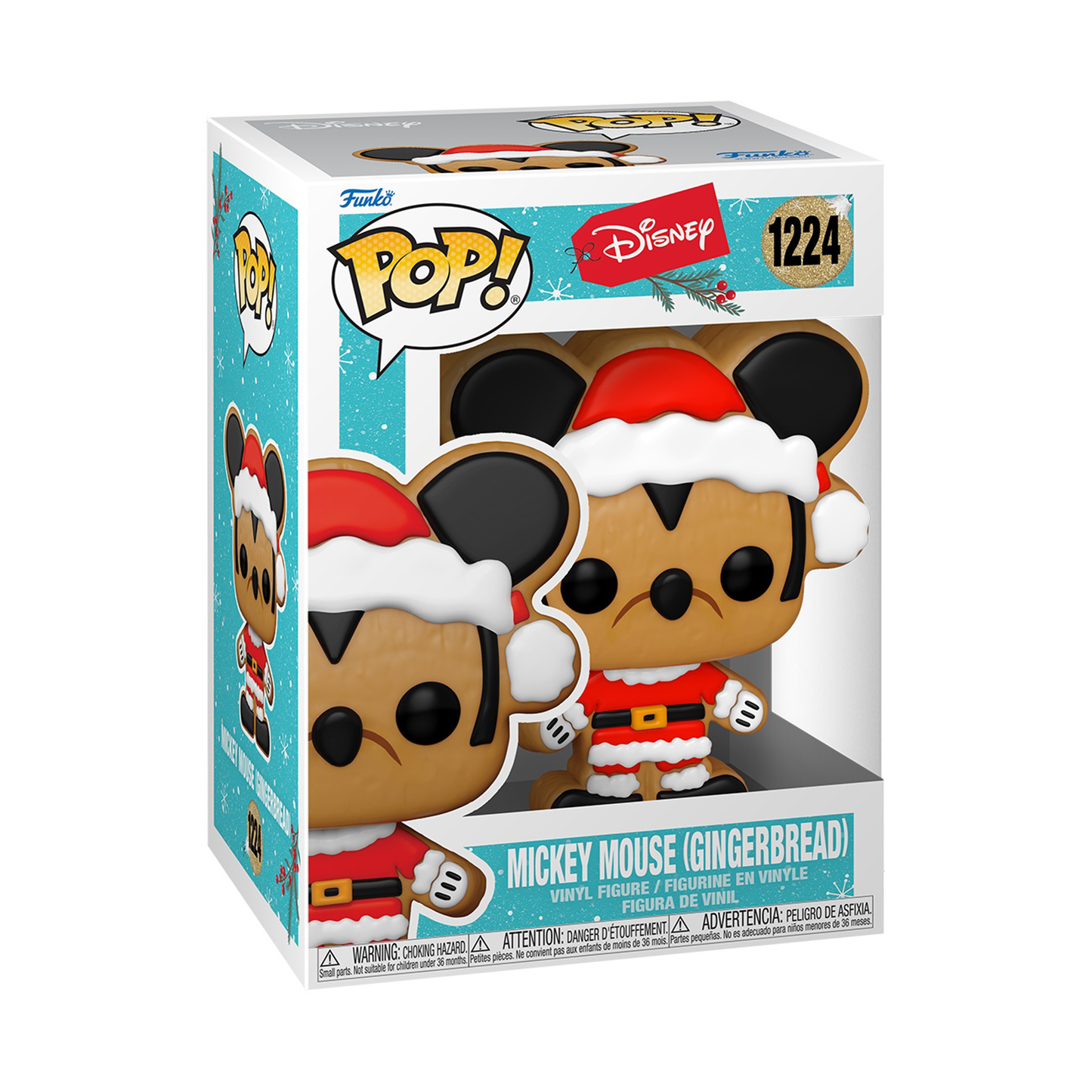 Funko Pop! Disney: Holiday - Gingerbread Santa Mickey Mouse