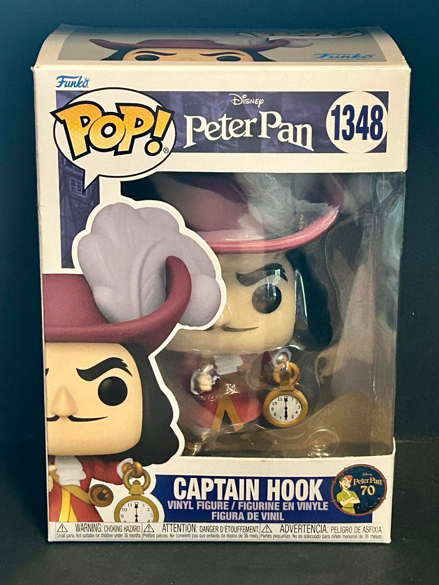 Funko pop! Disney: Peter Pan 70e verjaardag - Kapitein Haak PRECO