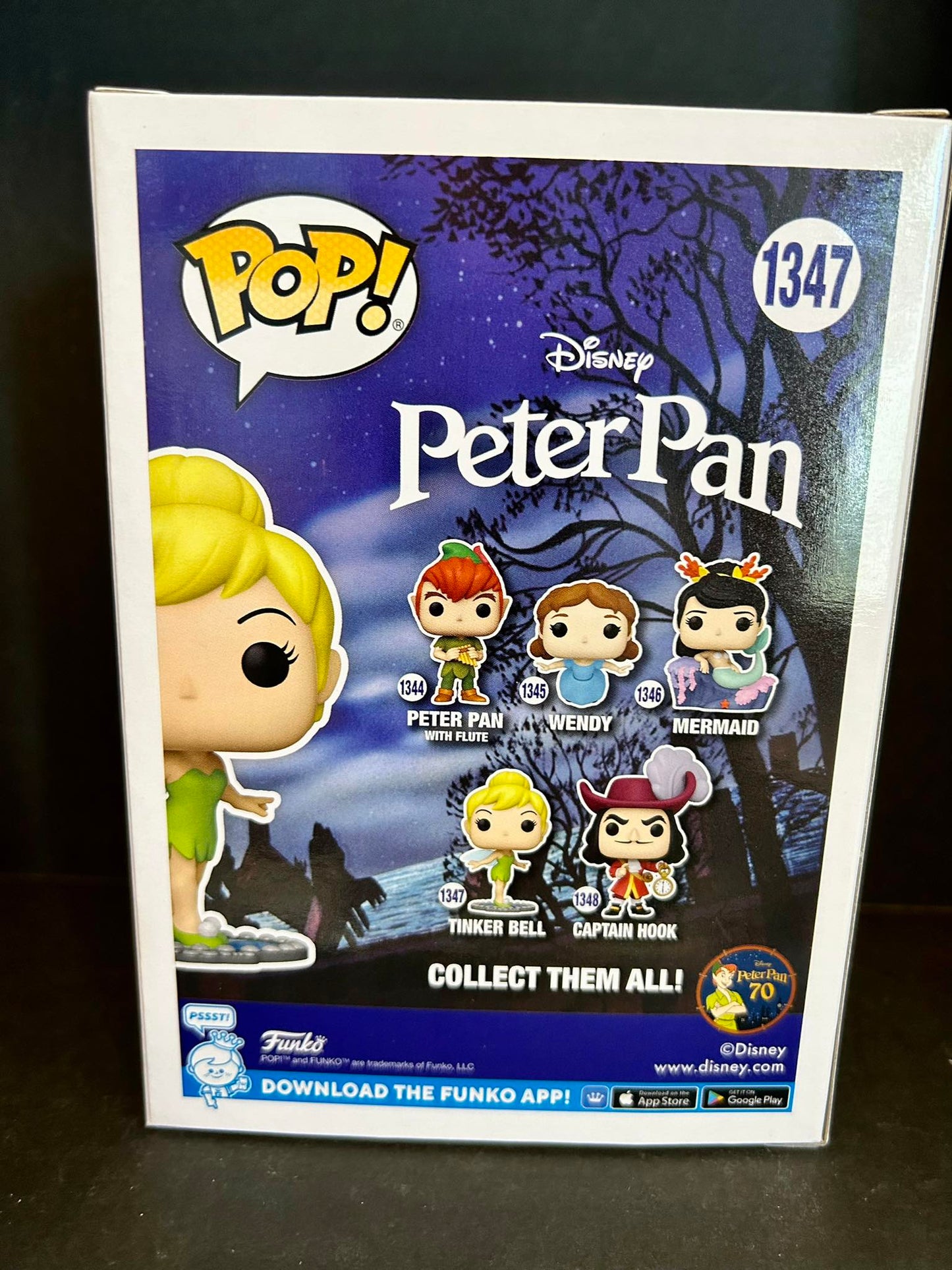 Funko pop! Disney: Peter Pan 70e verjaardag - Tink (On Mirror) PRECO