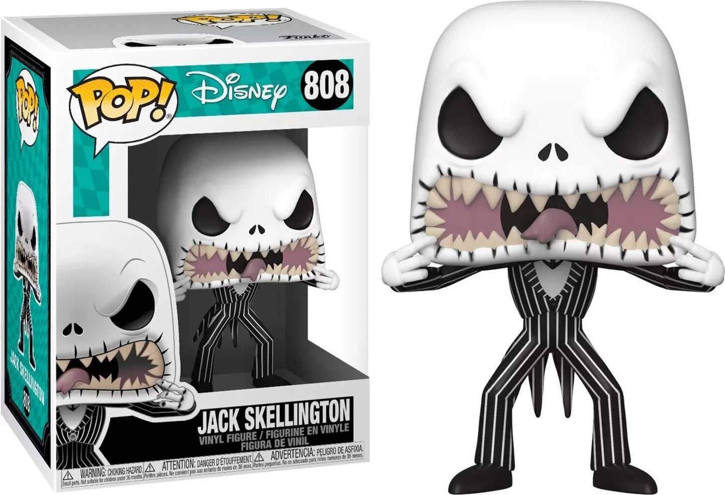 Funko Pop! Disney: The Nightmare Before Christmas - Jack Skellington (Scary Face)