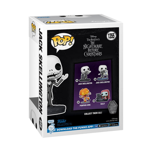 Funko Pop! Disney The Nightmare Before Christmas 30th Anniversary - Jack Skellington (with Gravestone)