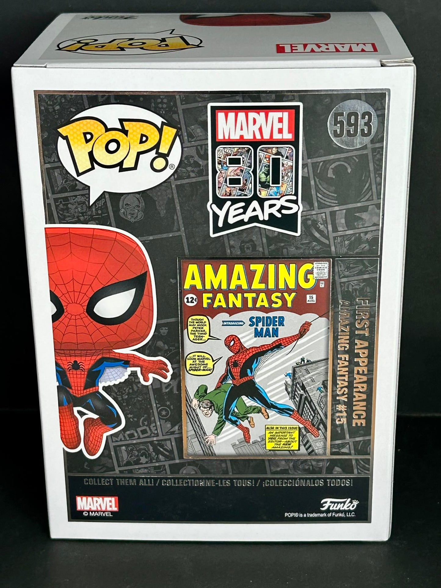 Funko Pop! Marvel 80th Anniversary Spider Man First Appearance