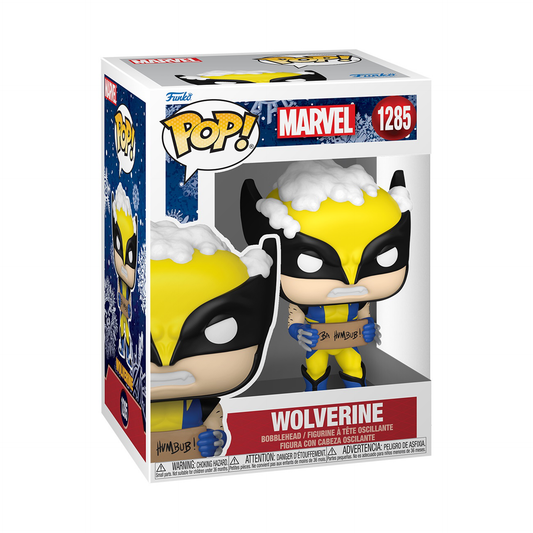 Funko Pop! Marvel: Holiday - Wolverine (with Sign)