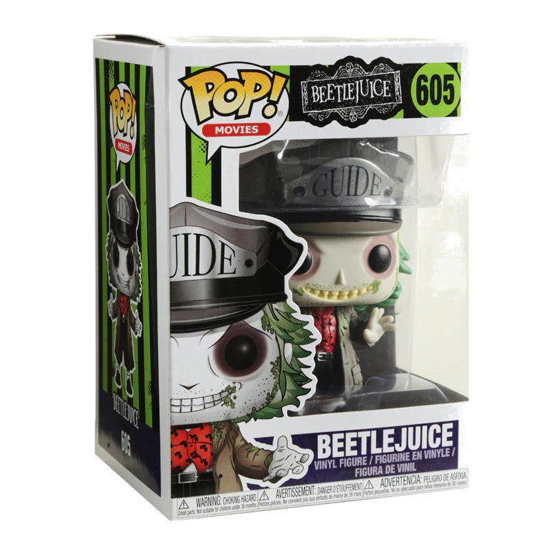 Funko Pop! Movies Beetlejuice - Beetlejuice (with Guide Hat)