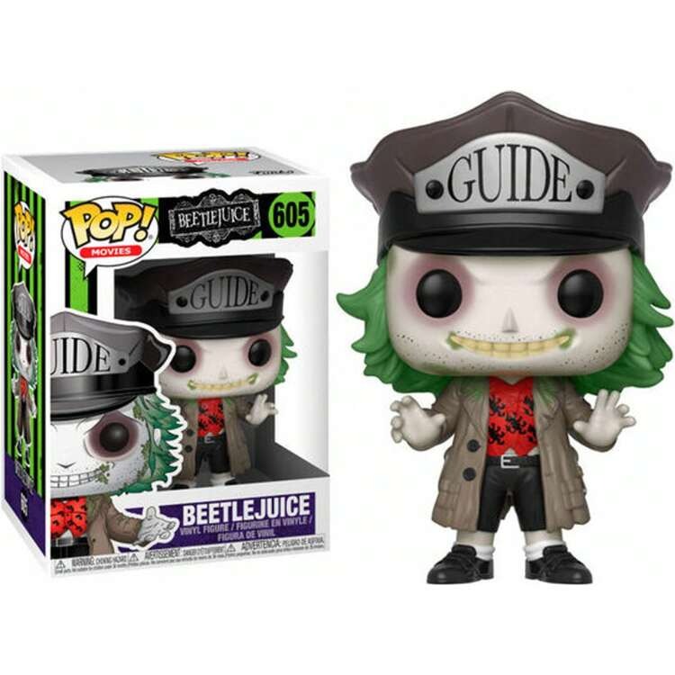 Funko Pop! Movies Beetlejuice - Beetlejuice (with Guide Hat)