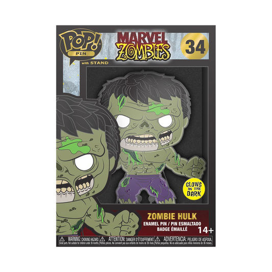 Funko Pop! Pin: Marvel - Zombie Hulk
