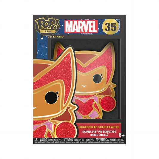 Funko Pop! Pin: Marvel Holiday - Gingerbread Scarlet Witch