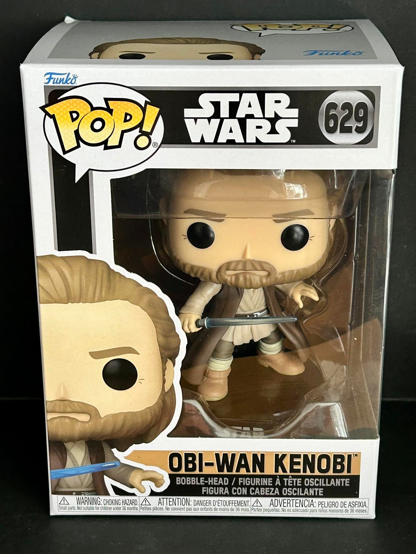 Funko Pop! Star Wars: Obi-Wan Kenobi - Obi-Wan Kenobi (Battle Pose)