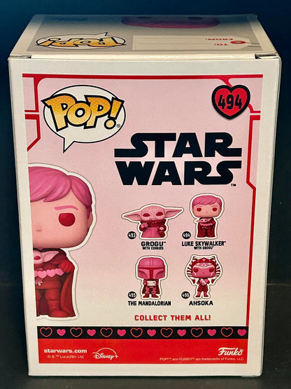 Funko Pop! Star Wars: Valentines - Luke Skywalker with Grogu