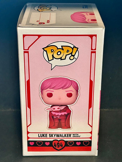 Funko Pop! Star Wars: Valentines - Luke Skywalker with Grogu