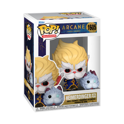 Funko Pop! TV Arcane League of Legends - Heimerdinger with Poro