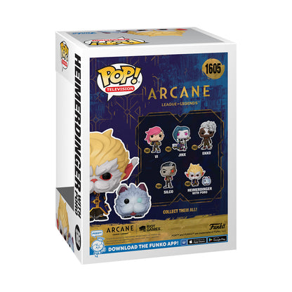 Funko Pop! TV Arcane League of Legends - Heimerdinger with Poro