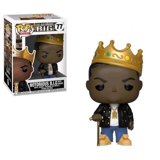 Funko Pop! The Notorious BIG with Crown PRECO