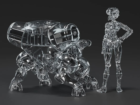 GHOST IN THE SHELL - Kusanagi & Fuchikoma "B" - Model Kit PLAMAX 8cm PRECO > 31/05