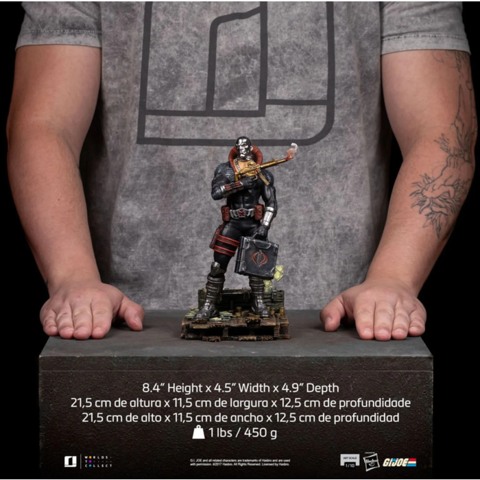 GI JOE - Destro - Statuette Art Scale 1/10 21.5cm