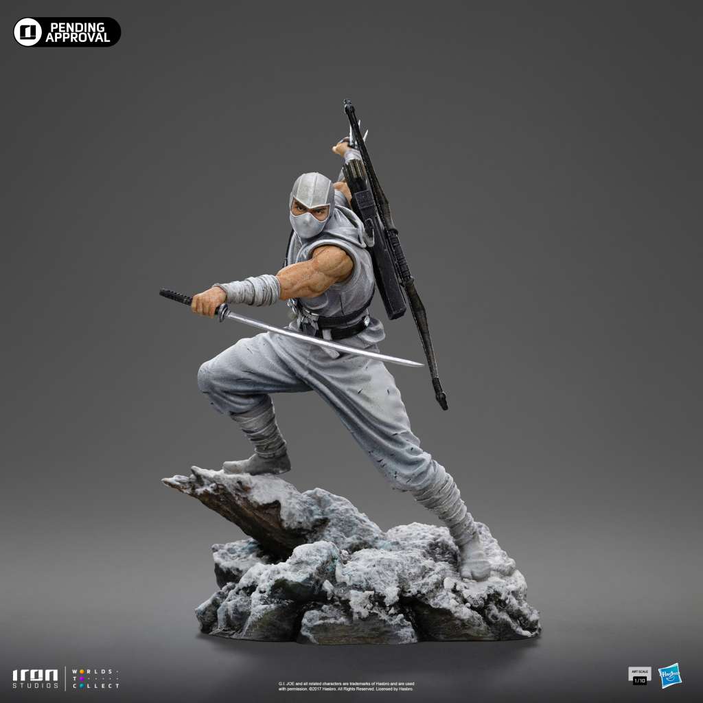 GI JOE - Storm Shadow - Statuette Art Scale 1-10 23cm