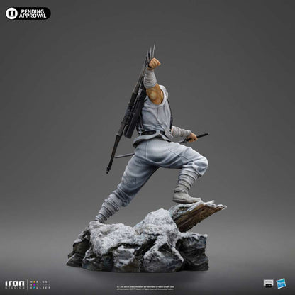 GI JOE - Storm Shadow - Statuette Art Scale 1-10 23cm