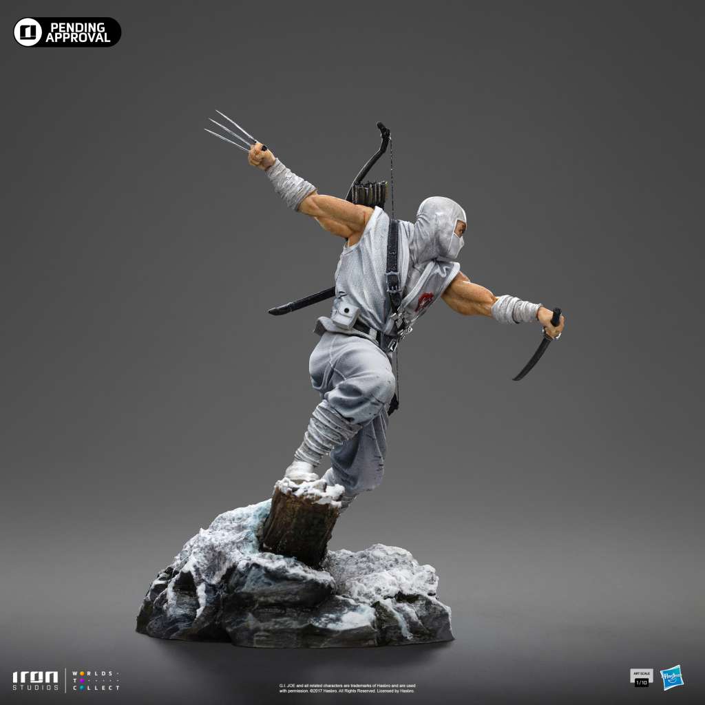 GI JOE - Storm Shadow - Statuette Art Scale 1-10 23cm