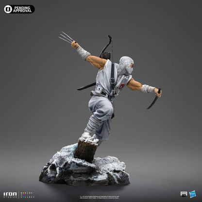 GI JOE - Storm Shadow - Statuette Art Scale 1-10 23cm