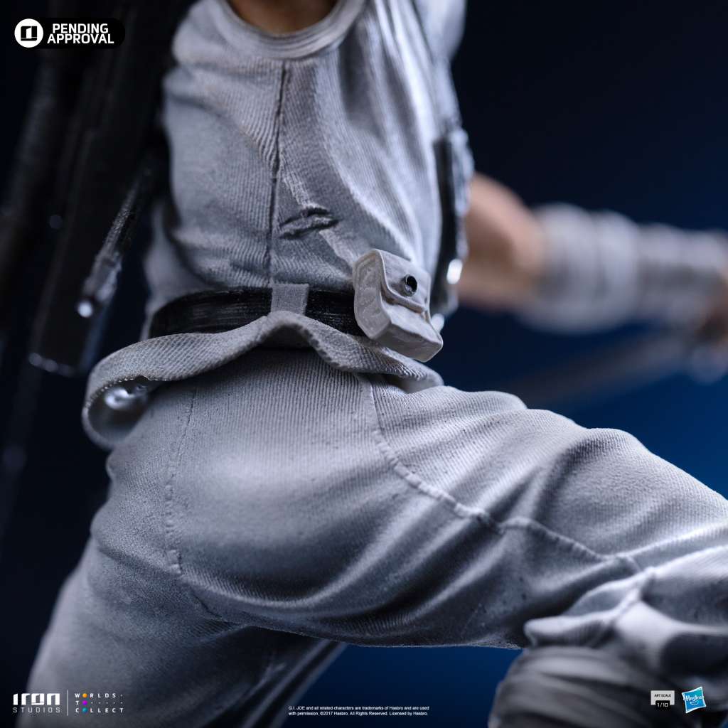 GI JOE - Storm Shadow - Statuette Art Scale 1-10 23cm
