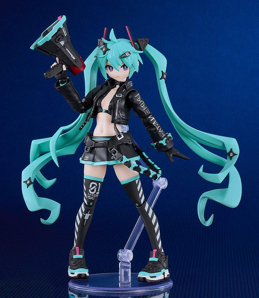 HATSUNE MIKU - Chuocho Tactical Craft - Figurine Plamatea 15cm