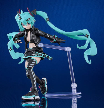 HATSUNE MIKU - Chuocho Tactical Craft - Figurine Plamatea 15cm