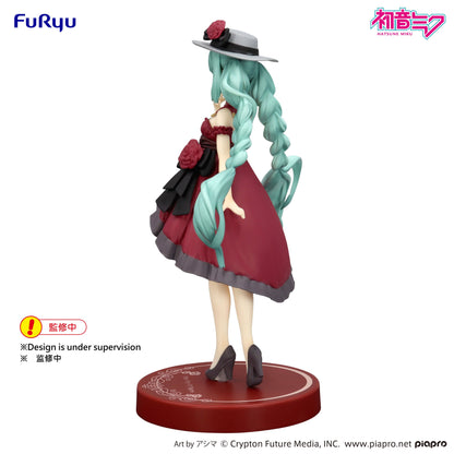 HATSUNE MIKU - Miku "Outing Dress Red" - Statuette Trio-Try-It 19cm