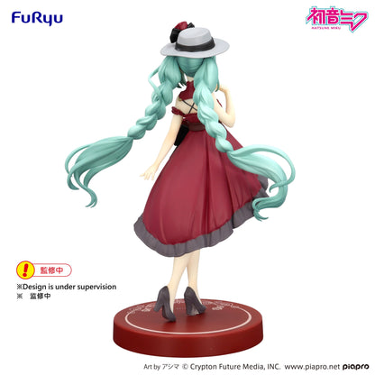 HATSUNE MIKU - Miku "Outing Dress Red" - Statuette Trio-Try-It 19cm