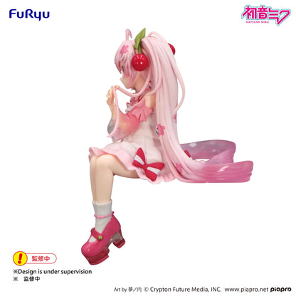 HATSUNE MIKU - Sakura Miku 2025 Wink - Statuette Noodle Stopper 14cm