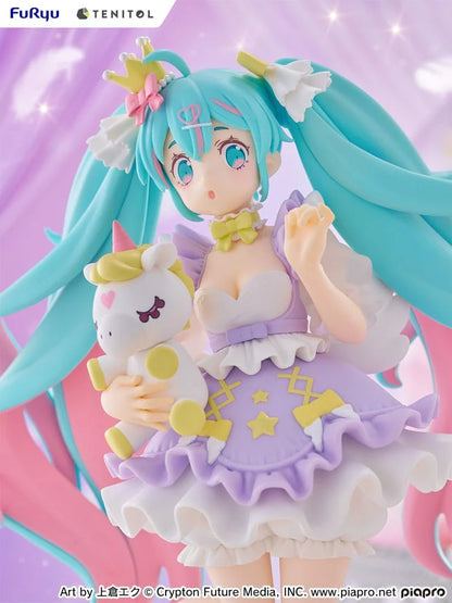 HATSUNE MIKU - Yumekawa Lavender - Statuette Tenitol 21cm