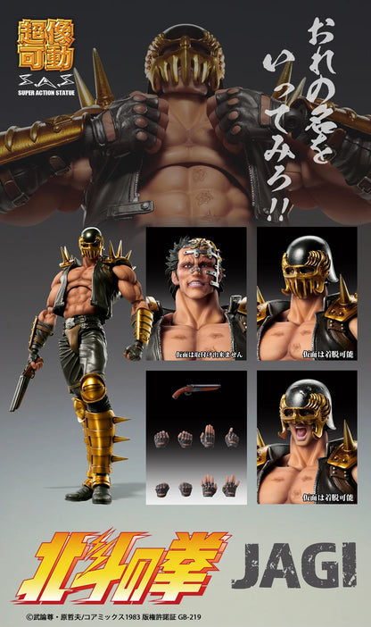 HOKUTO NO KEN - Jagi - Figurine Super Action Statue 17.5cm PRECO > 11/06
