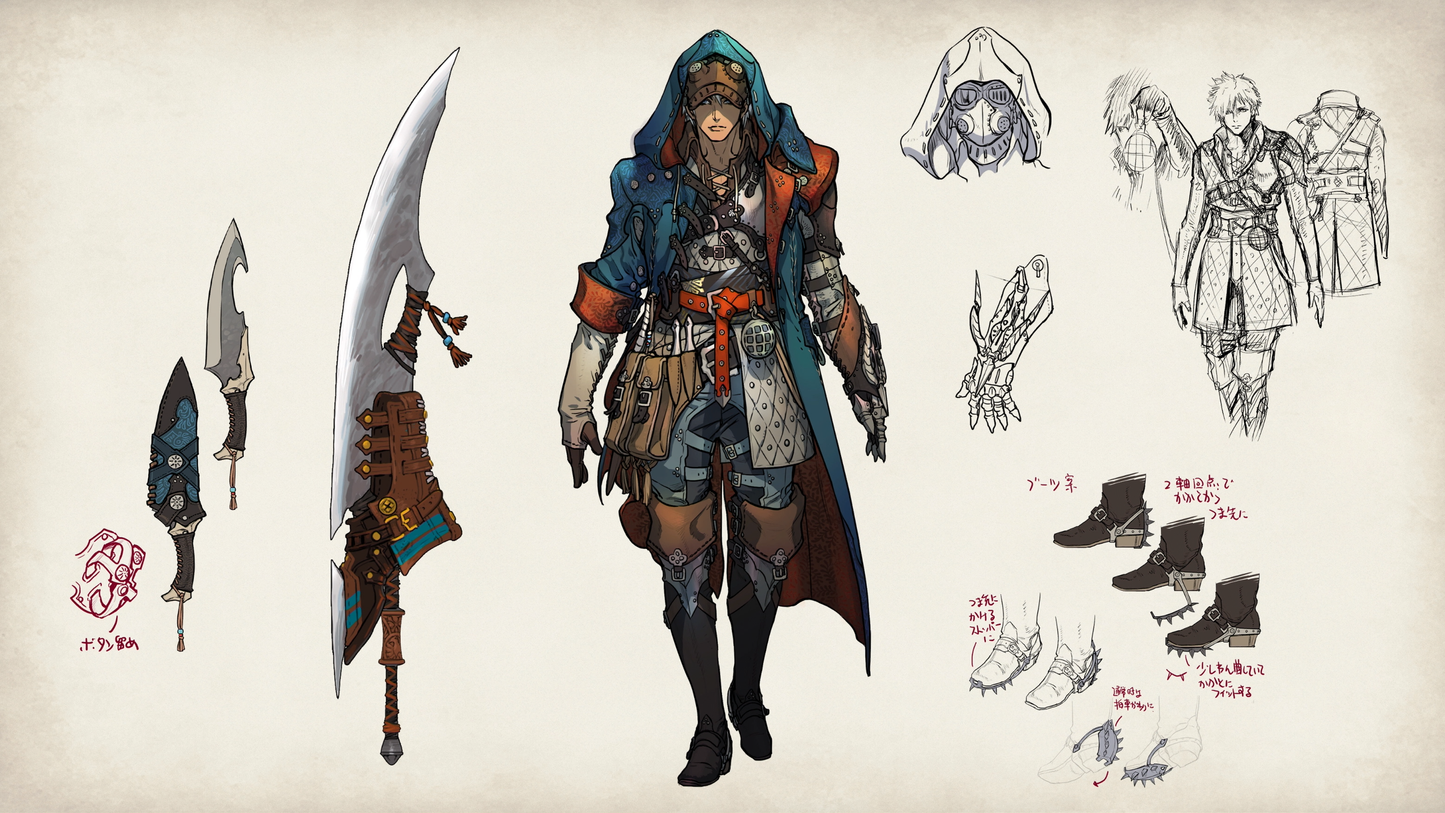 ÉPÉE ORNEMENTALE HOPE BLADE SWORD MONSTER HUNTER : WILDS