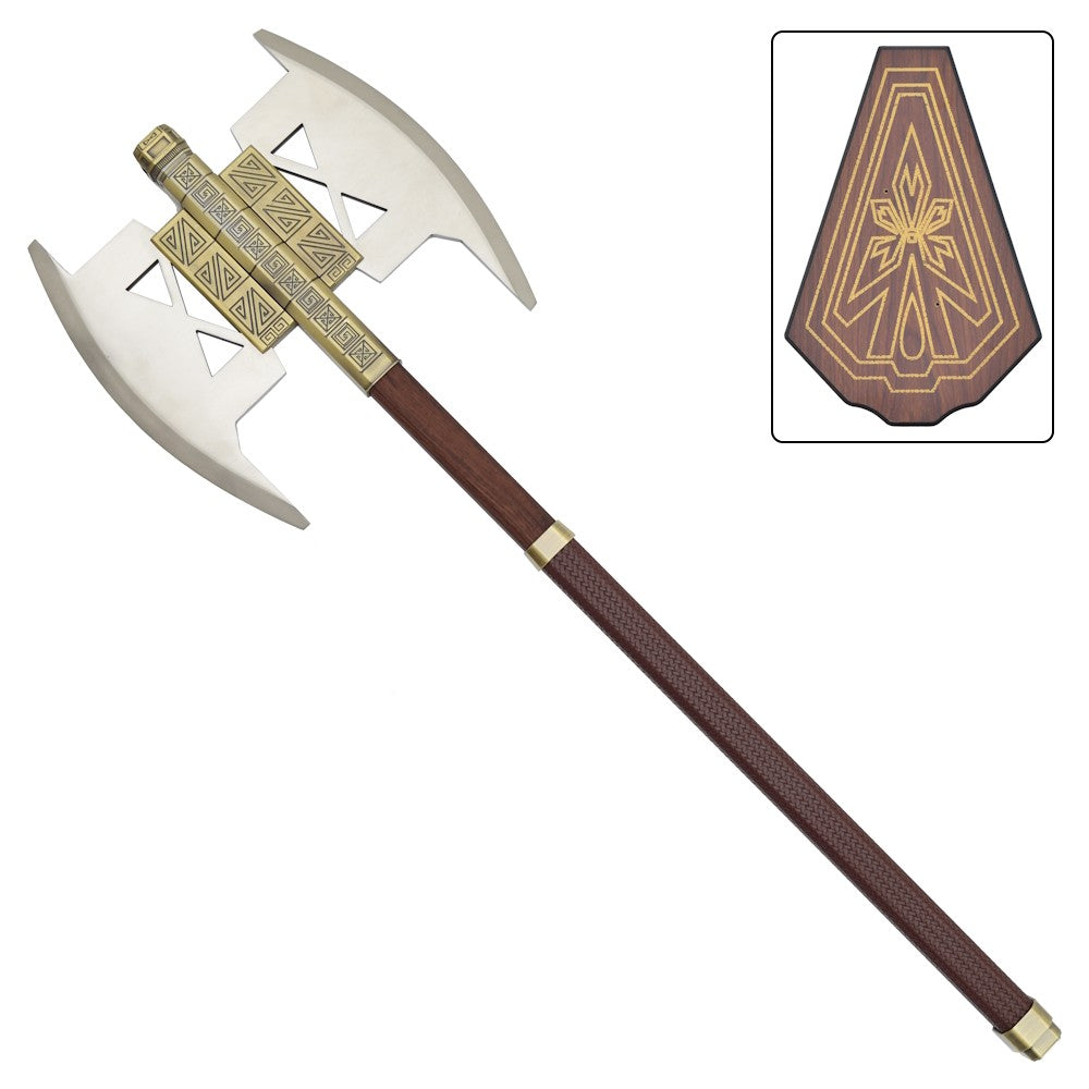Hache décorative de combat de Gimli Le Seigneur des Anneaux.