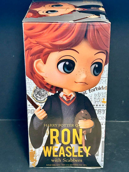 HARRY POTTER Q POSKET - HARRY POTTER & RON WEASLEY - VER.B: RON WEASLEY WITH SCABBERS