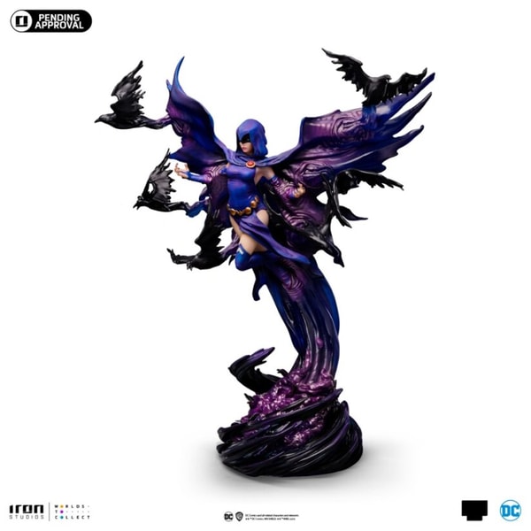 IRON STUDIOS - ART SCALE 1/10 - DC COMICS - TITANS - RAVEN STATUE 32CM